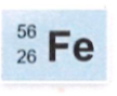 <p>How many protons and neutrons does iron-56 have?</p><p>a. 26 protons and 56 neutrons</p><p>b. 26 protons and 26 neutrons</p><p>c. 30 protons and 56 neutrons</p><p>d. 26 protons and 30 neutrons</p>