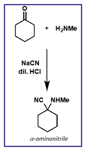 <p>what is the mechanism for this reaction?</p><p>what is cyanide acting as?</p>