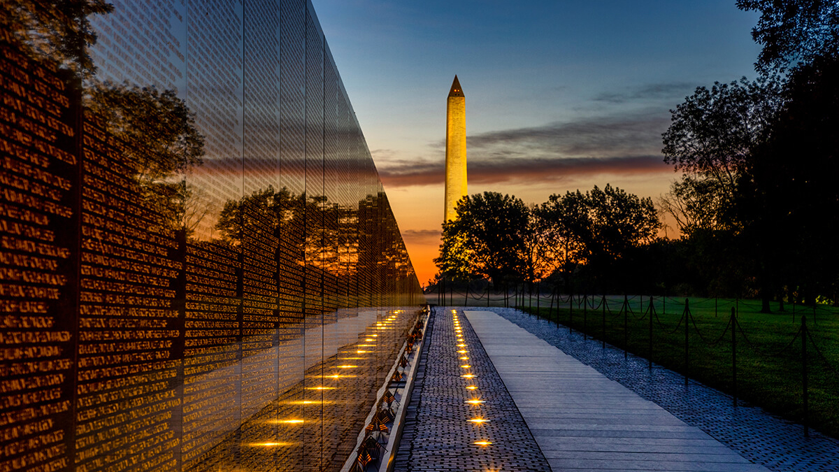 <p>Maya Lin - Vietnam Veterans Memorial </p>