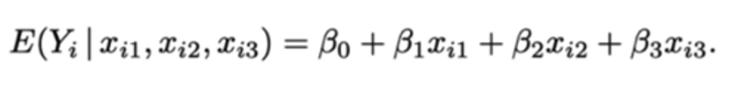<p>groep D: β₀ - β₁ - β₂ - β₃</p><p>groep A: β₀ + β₁</p><p>groep B: β₀ + β₂</p><p>groep C: β₀ + β₃</p>