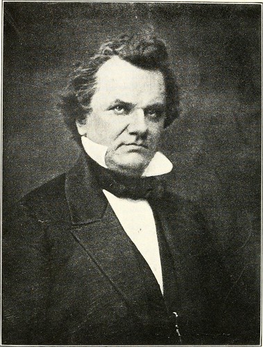 <ul><li><p>Senator from Illinois</p></li><li><p>Wanted Westward Expansion</p></li><li><p>Proposed the compromise of 1850</p></li><li><p>Helped decide where the transcontinental railroad would start(Starting in Illinois going through Nebraska Territory)</p></li><li><p>Proposed the 36&apos;30 to be repealed and have popular sovereignty instead (kansas and nebraska act)</p></li><li><p>The North of the Nebraska territory is Nebraska and the South is Kansas</p></li></ul>