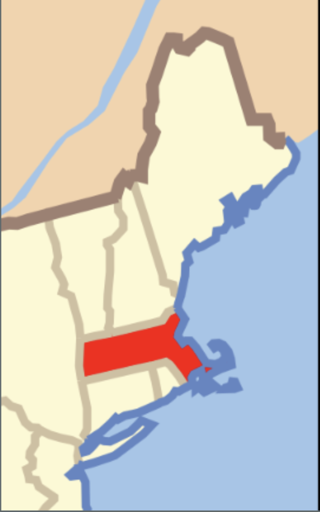 <p>Massachusetts</p>