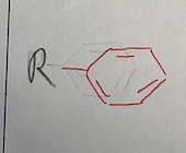 <p>Class: Arenes<br>Example: Phenol (C6H5OH)</p>