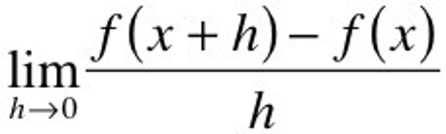 <p>The rate of change at a particular moment</p>