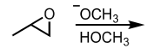 <p>Base-catalyzed Ring Opening of Epoxides(Nucleophile attacks less substituted side)</p>
