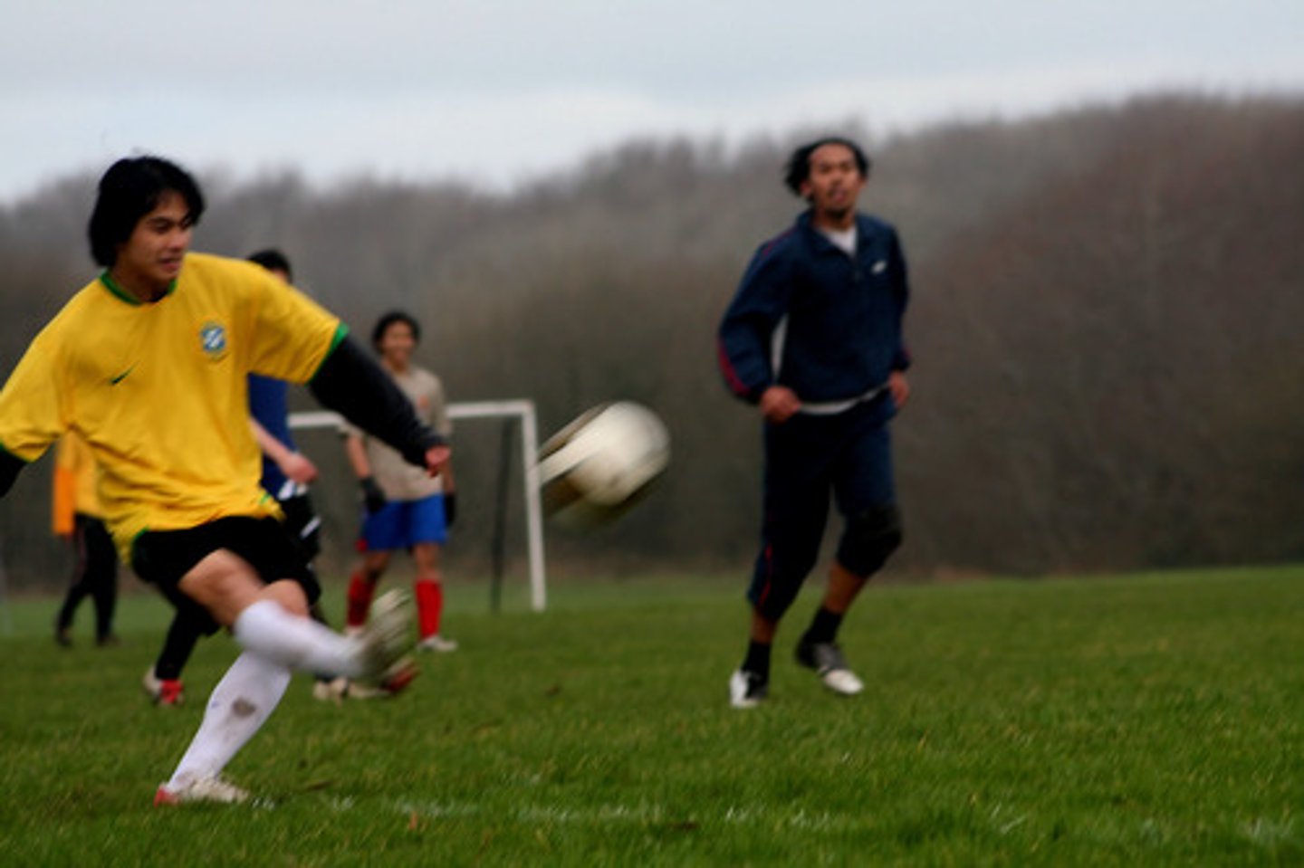 <p>to play football</p>