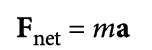 <p>What does Newton's Second Law state?</p>