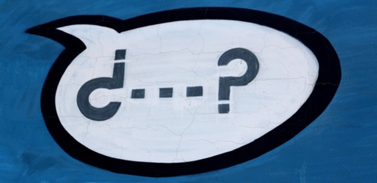 <p>doubt, question</p>