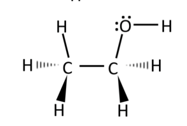<ul><li><p>combo of tetrahedral and bent</p></li><li><p>hydrogen bonding</p></li><li><p>polar</p><p></p></li></ul>