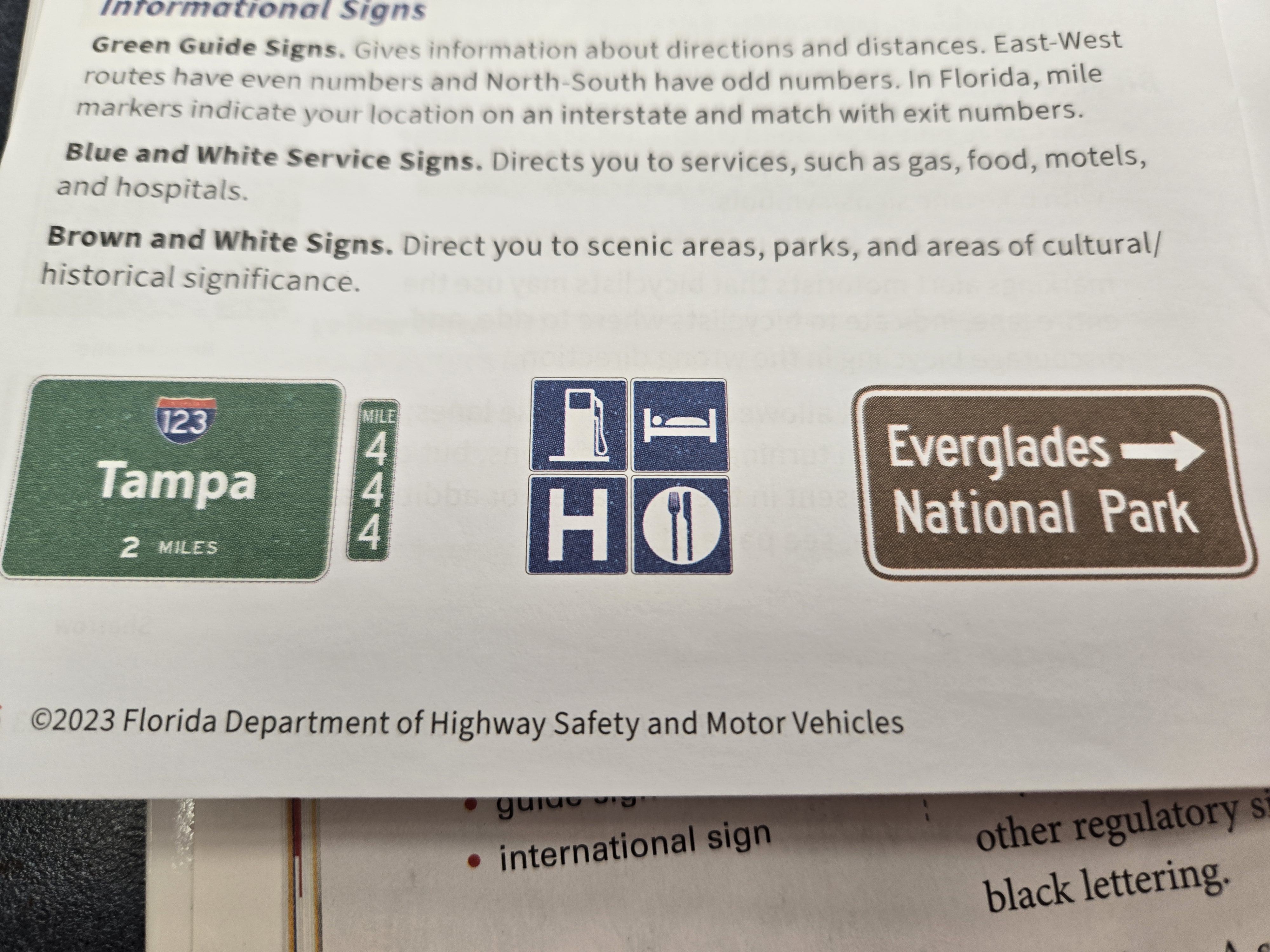 <p>Direct to scenic areas</p>