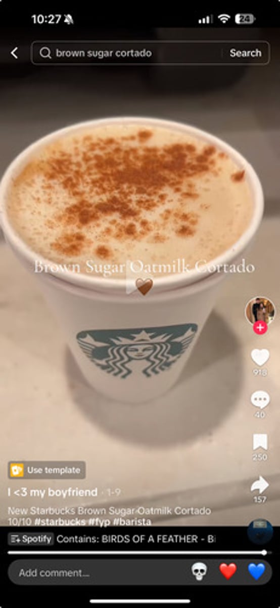 <p>1. Queue ristretto espresso shots (Blond Default) - short-3</p><p>2. Pump Brown Sugar Syrup (Full dose pump) - short-2</p><p>3. Steam Oatmilk to short line and aerate for 1-3 sec</p><p>4. Add 2 shacks of cinnamon powder and swirl to incorporate cinnamon into the espresso</p><p>5. Fill the cup with steamed milk and foam</p><p>6.Top with a dash of cinnamon</p>
