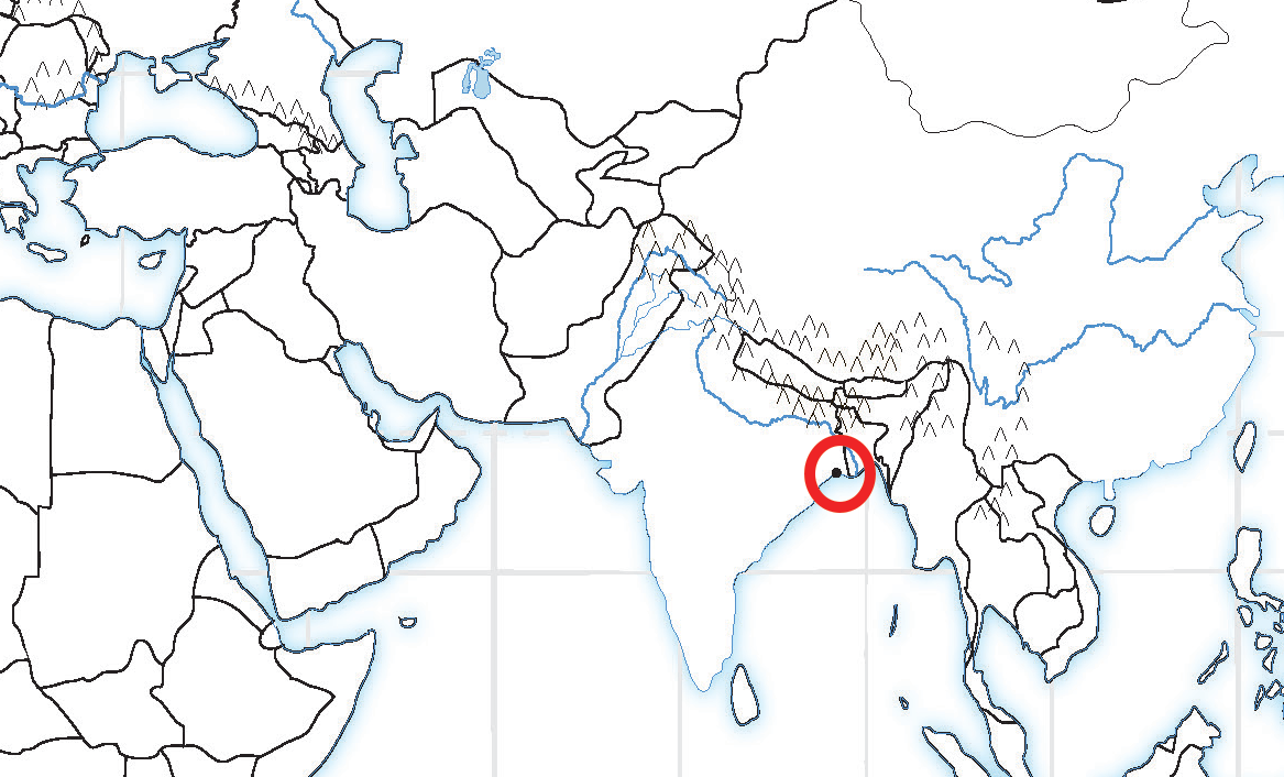 <p>Tell me the area in Southwest Asia.</p>