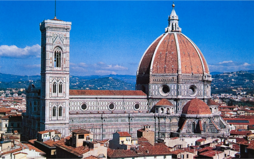 <p>Has the largest masonry dome in the world</p><p>Architects: Arnolfo Di Cambio Filippo Brunelleschi (Dome) Emilio de Fabris (Facade) Style: Gothic</p>