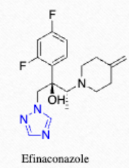 <p>efinaconazole</p>