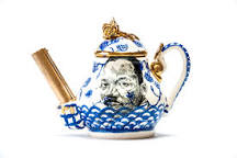 
He is known for making pottery and graffiti