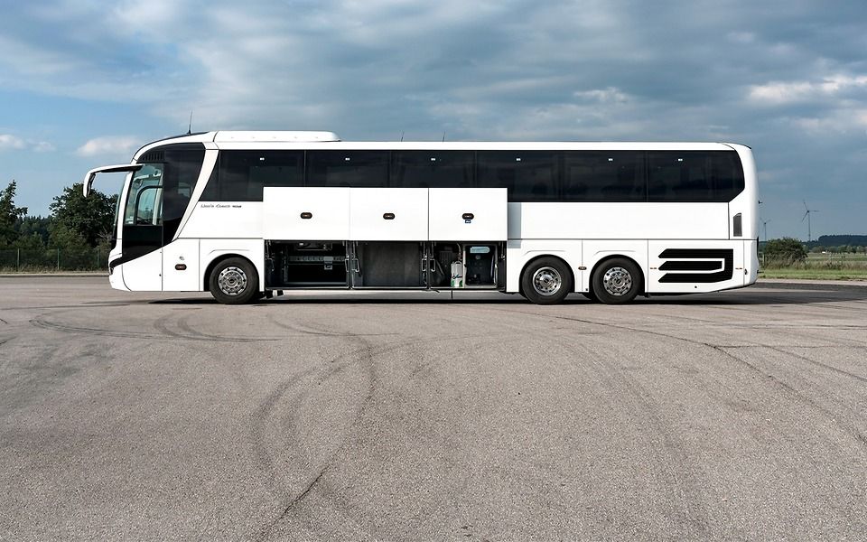 <p>тренер, туристический автобус</p>