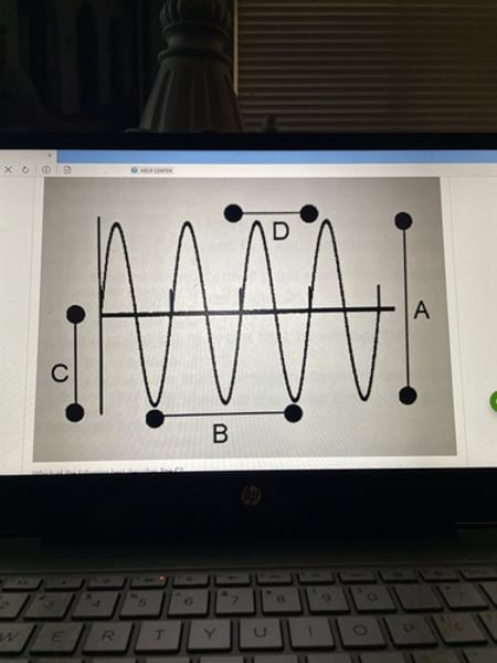 <p>Which of the following best describes line C?</p>