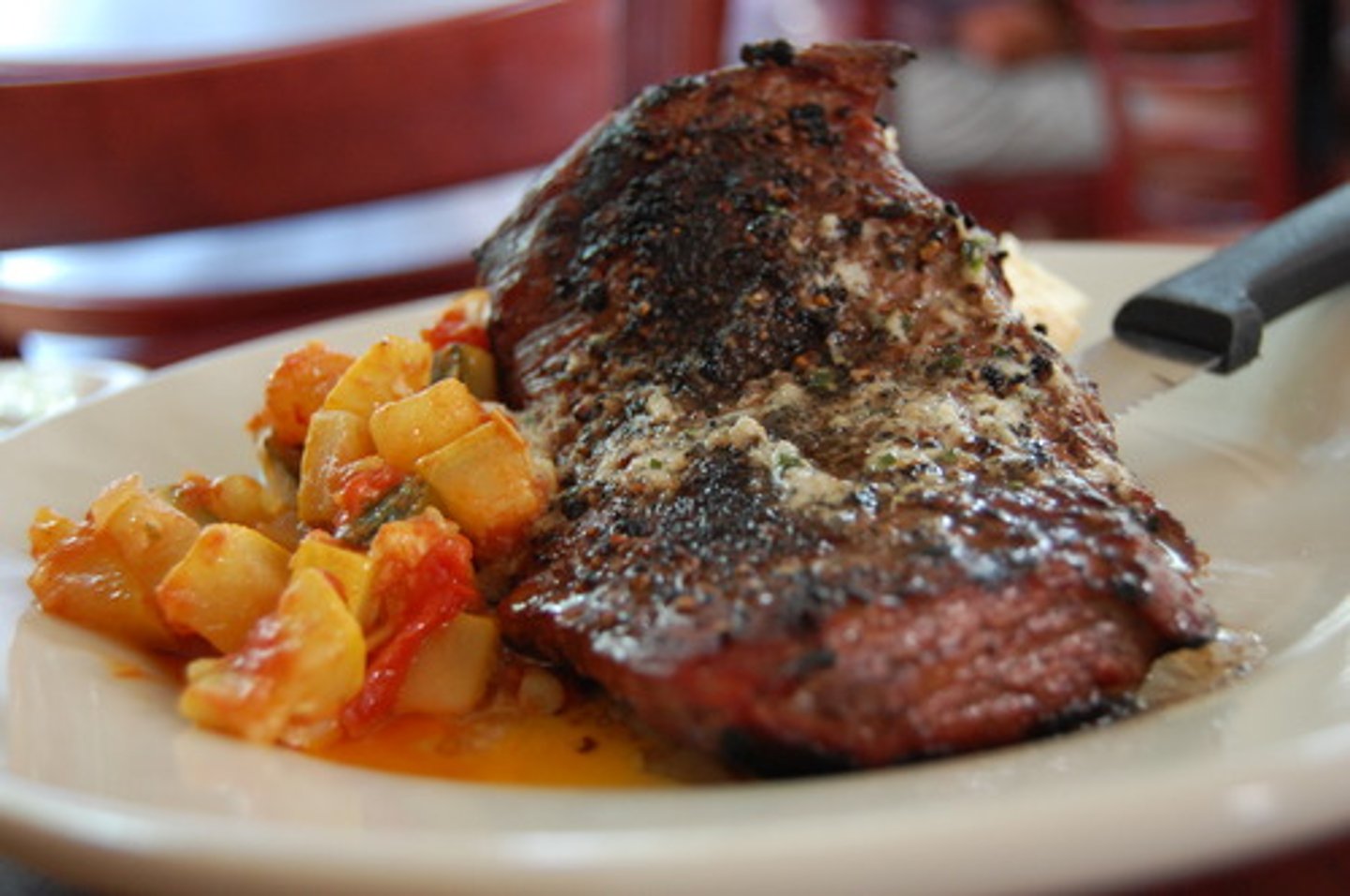 <p>Slightly pink center</p>