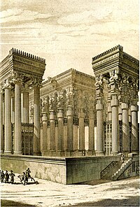 <p>The Apadana, Auidence Hall of Darius &amp; Xerxes - Persian Unit 1</p>