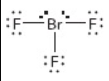 <p>What is the electron geometry of this?</p>