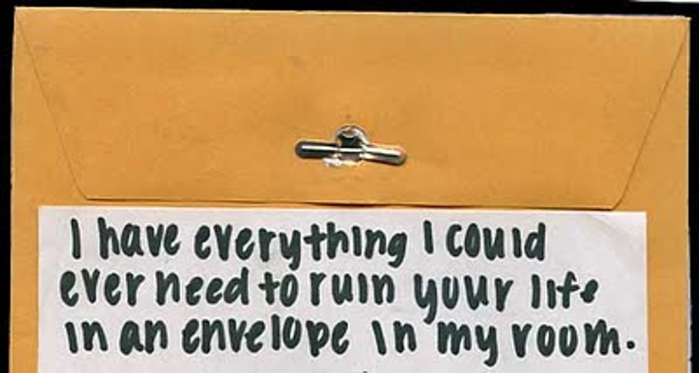 <p>to blackmail</p>