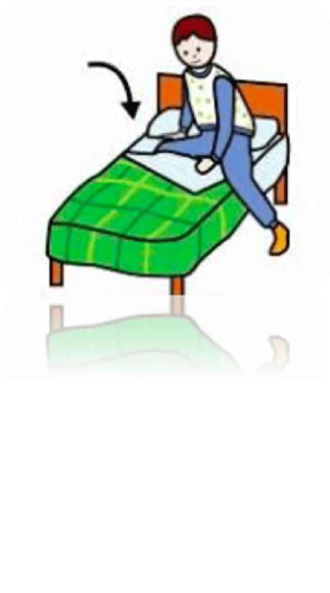 <p>to go to bed</p>