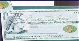 traveler's check