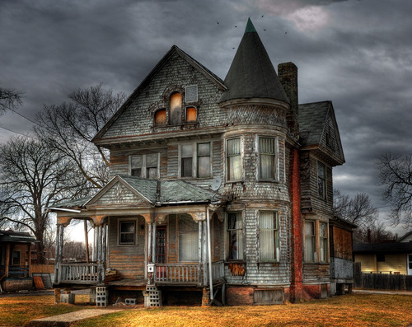 <p>something is a little scary</p>