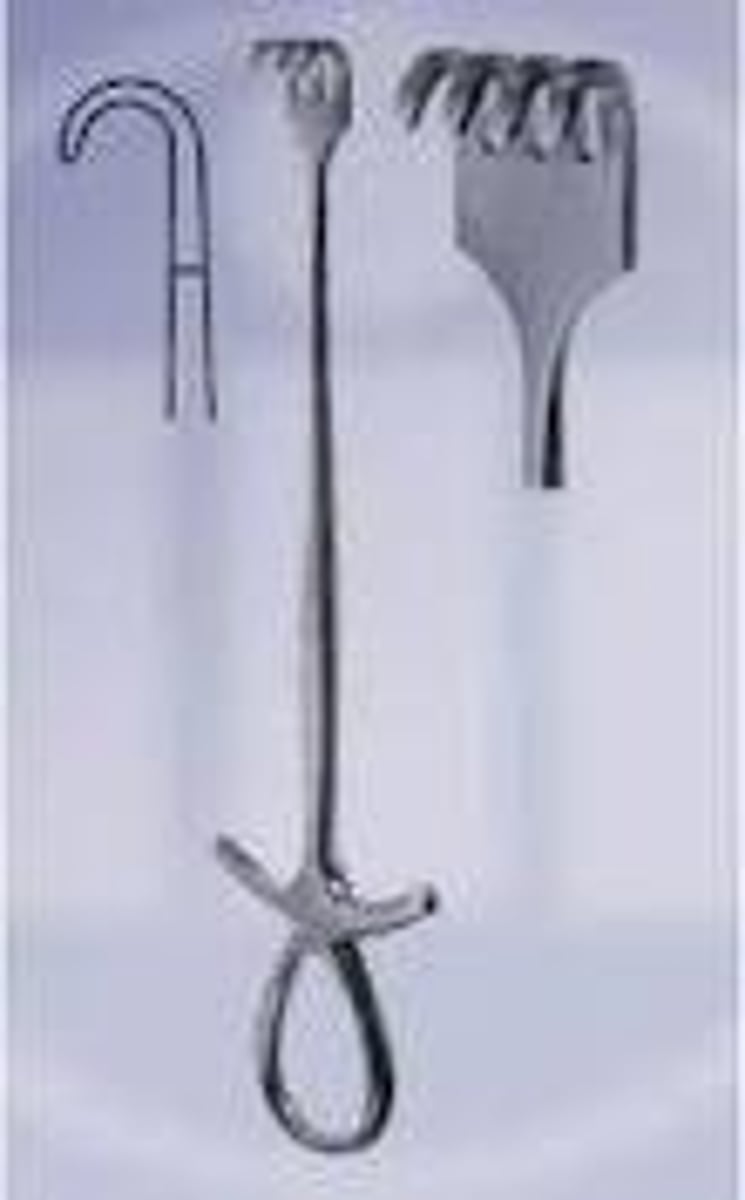 <p>similar to the senn retractor</p>