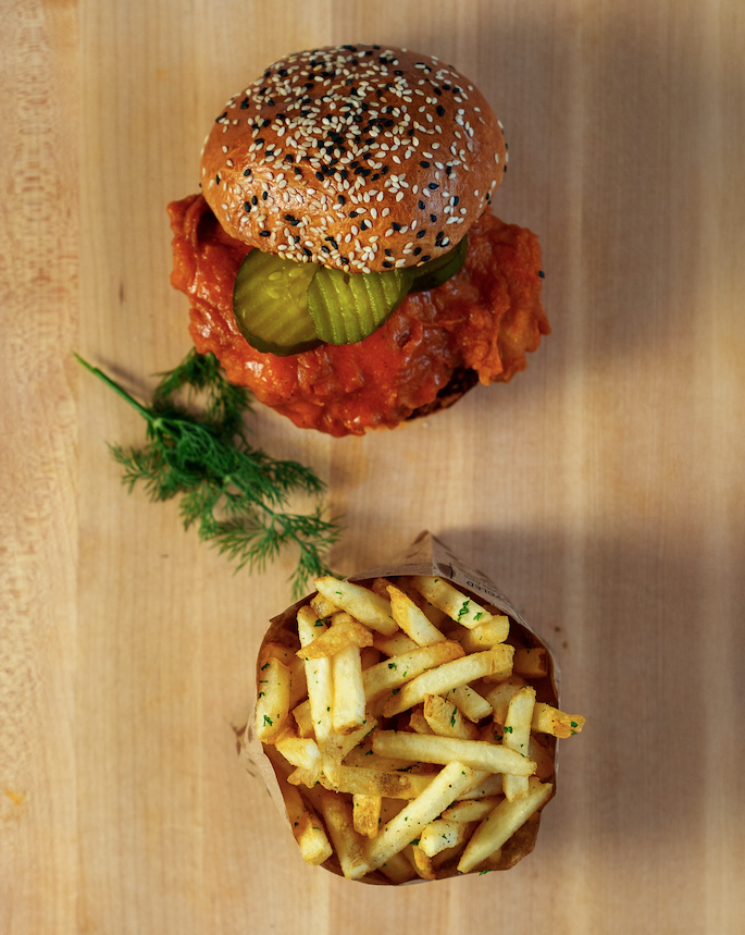 <p>Fried Buffalo Chicken Sandwich</p>