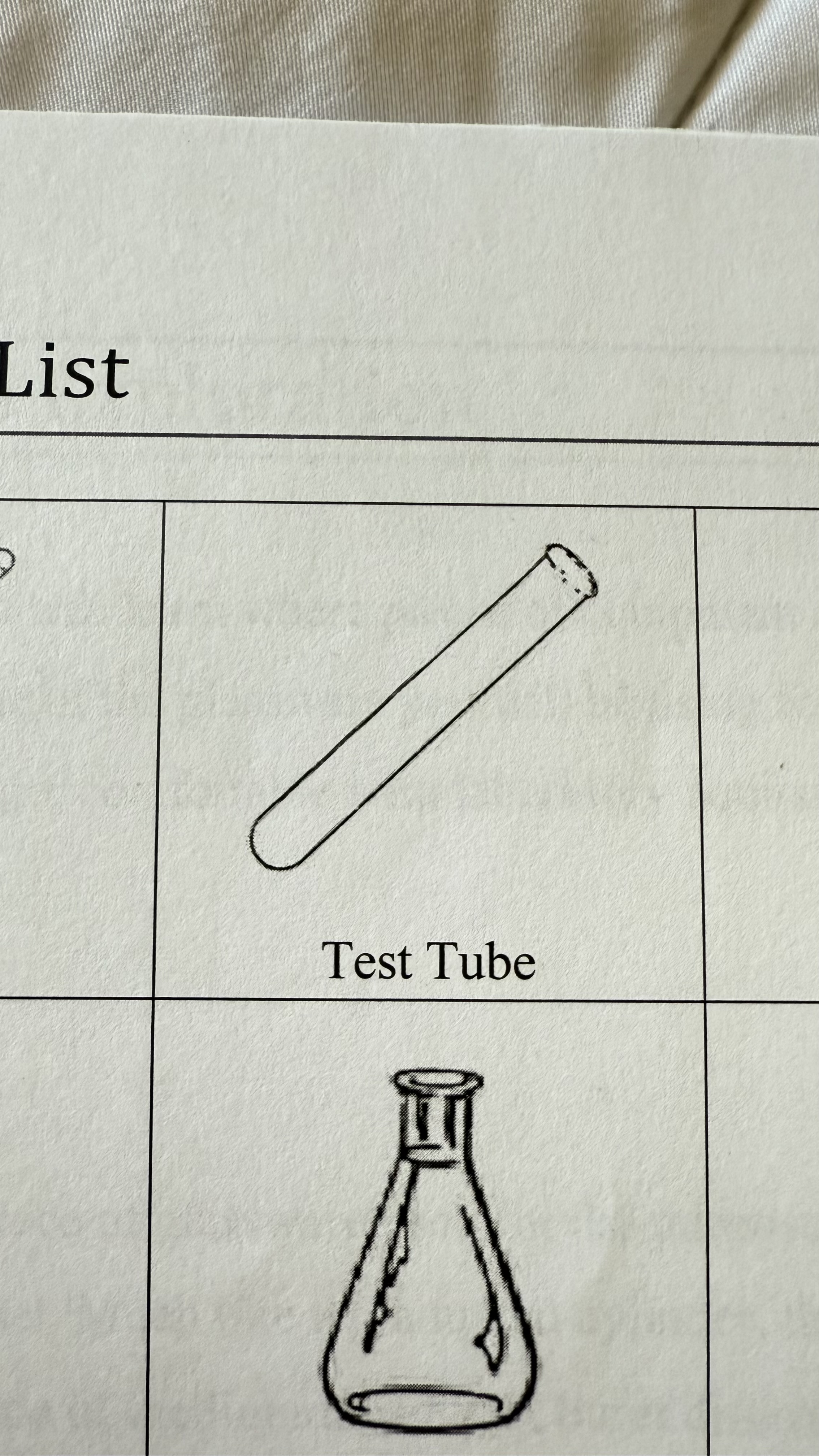 <p>Test Tube</p>