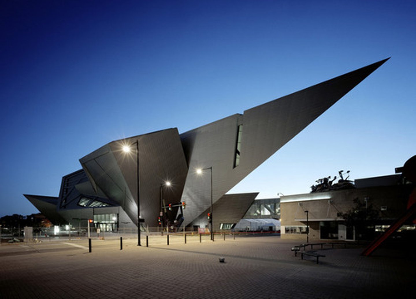 <p>Designed by Daniel Libeskind</p>