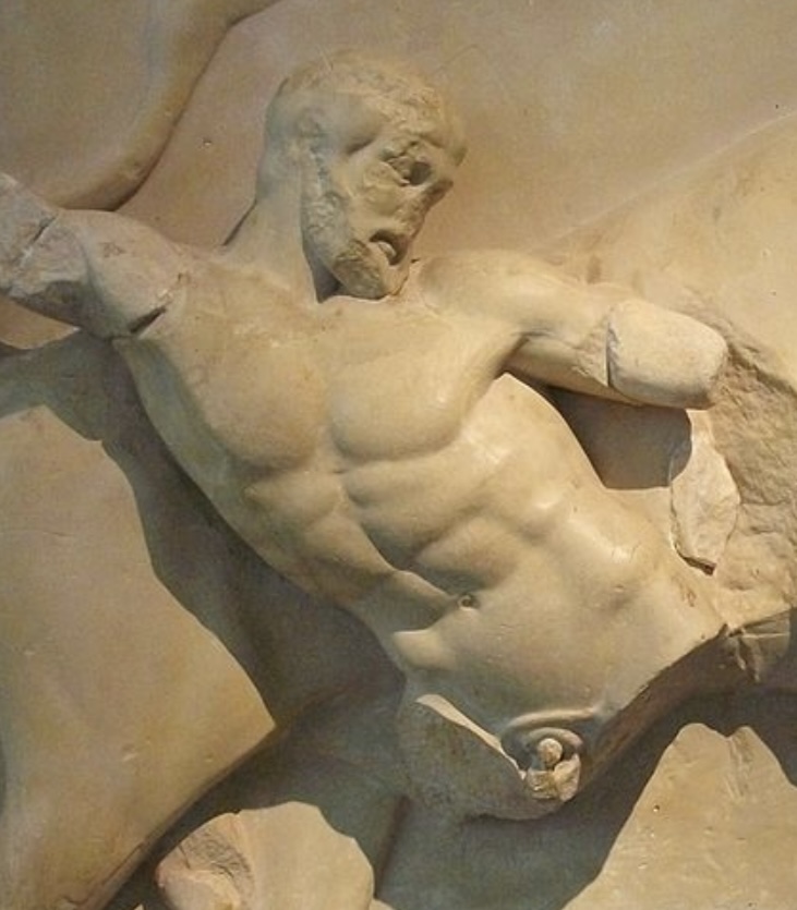 <p>What is positive about Herakles’ figure? What is negative about Herakles’ figure? </p>