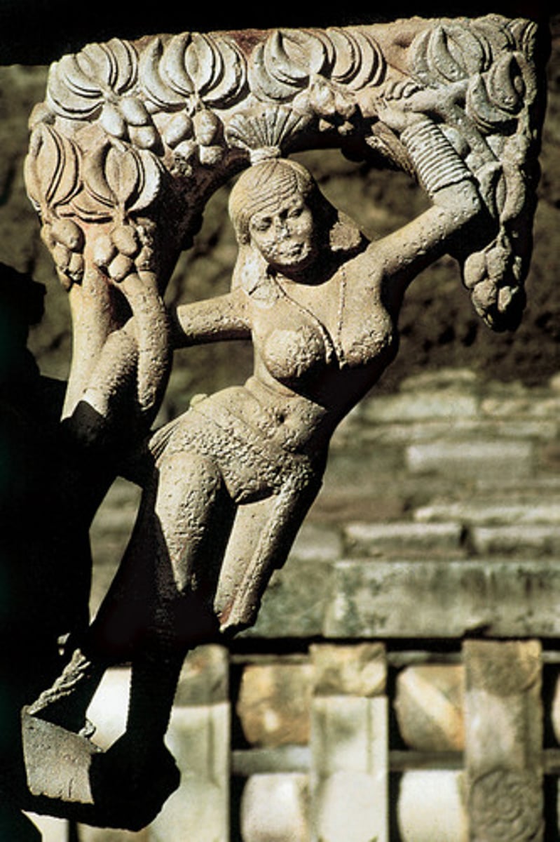 <p>female and male figures of fertility in Buddhist and Hindu art</p>