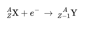<p>electron capture </p>