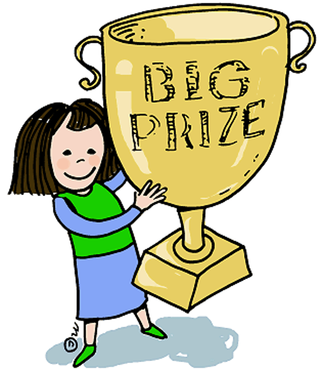 <p>prize; award</p>