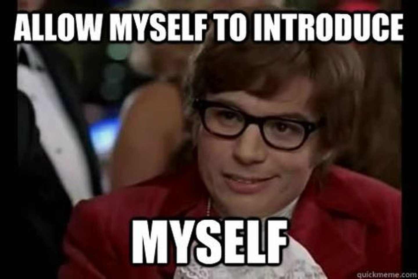 <p>self-introduction</p>