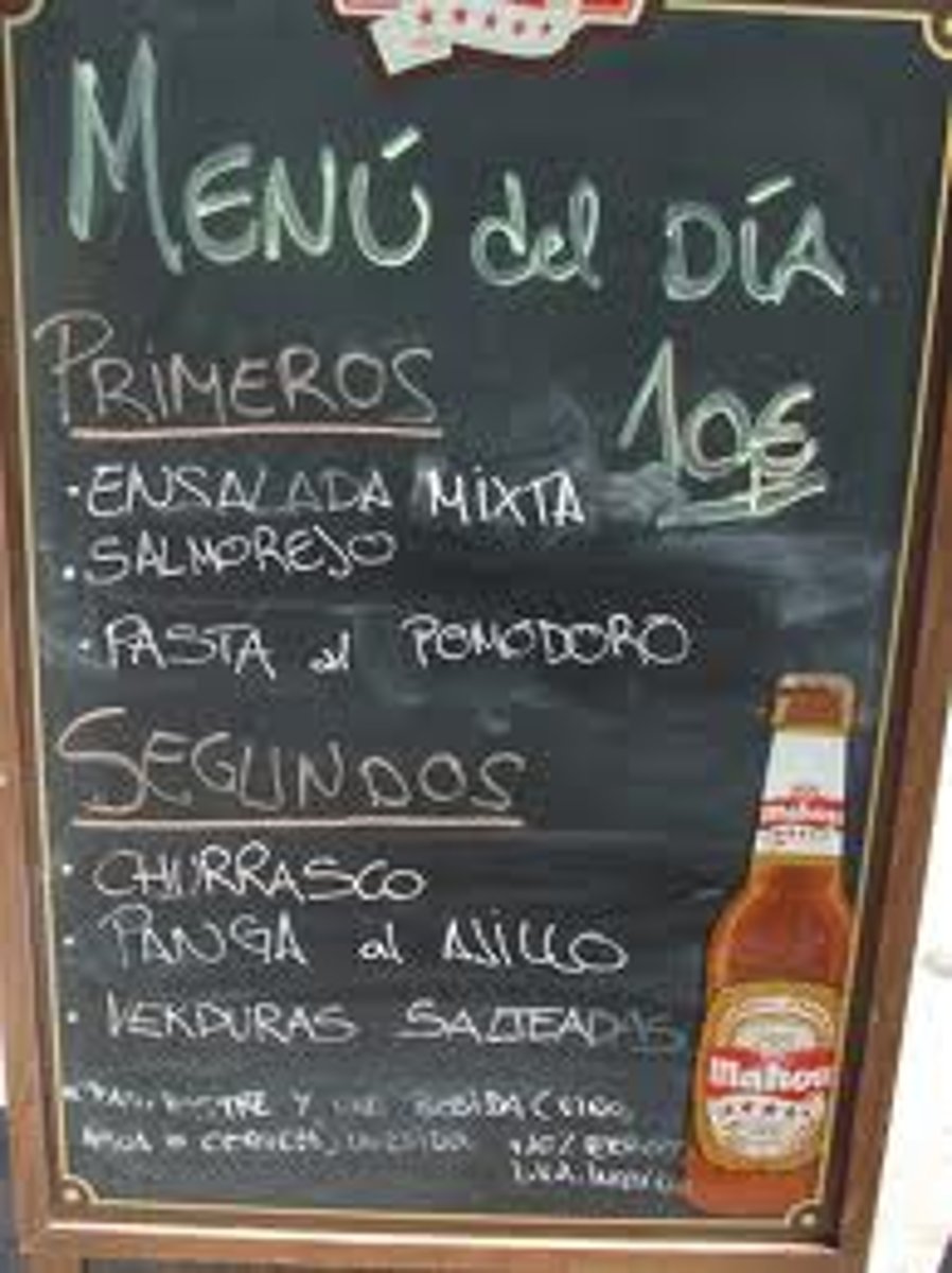 <p>I want to see the menu.</p>