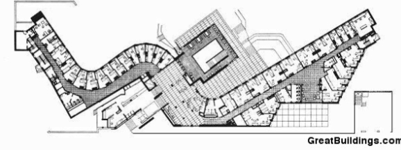 <ul><li><p>Cambridge Massachusetts</p></li><li><p>Alvar Aalto</p></li><li><p>1946</p></li></ul><p></p>