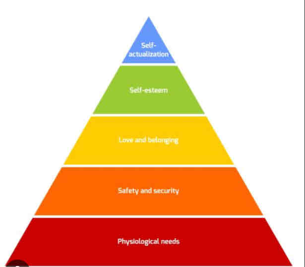 <p>Self Actualization, first</p>
