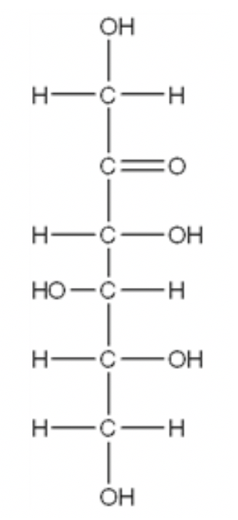 <p>The sugar shown is a ketohexose and is a D enantiomer and has 3 chiral centers and has 8 possible stereoisomers.</p>