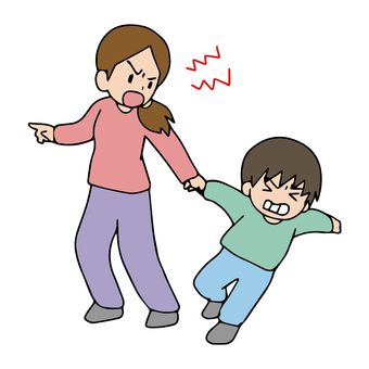 <p>子どもを学校に<strong>連れて行く</strong>。<br>→ <em>(I take my child to school.)</em></p><p> to take (someone) along</p>
