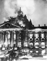 <p>In Germany the parliament building went up in flames, providing the Nazis with a pretext to consolidate power by blaming and suppressing political opponents. Many historians argue that the incident was exploited by the Nazi regime to curtail civil liberties and establish authoritarian control, marking a crucial turning point in the establishment of Hitler's dictatorship.</p>