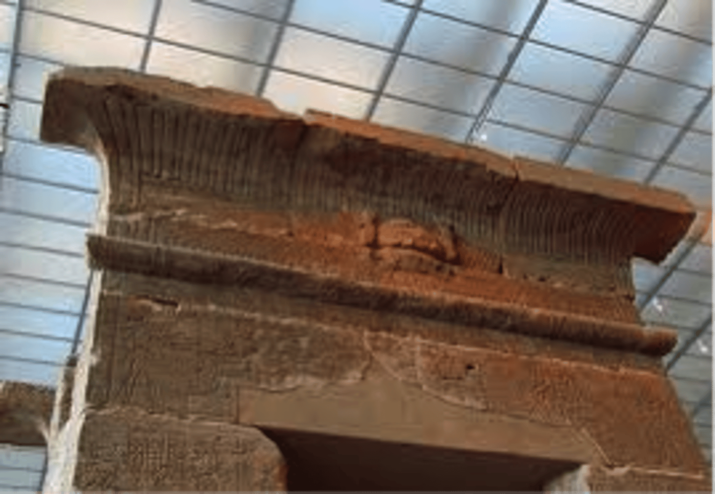 <p>Egyptian cornice that consists roll and hollow moulding is called ___.</p>