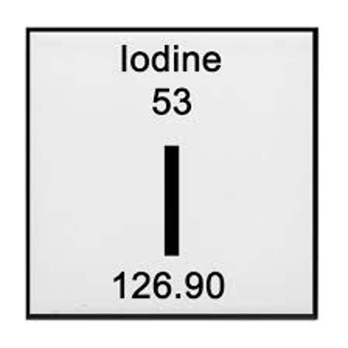 <p>when an ingredient (i.e. iodine) reacts with a metal spatula</p>