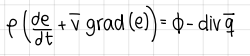 <p>formula</p><p>in general only needed for non-adiabatic flows</p>