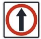 La señal vertical reglamentaria R-3 significa que: