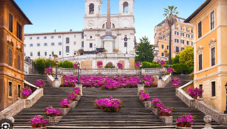 <p>By <strong><em>FRANCESCO DE SANCTIS </em></strong>in <strong><em>Rome, Italy</em></strong></p><p>The steps are “<strong><em>Spanish” </em></strong>because of the Buorbon Spanish Embassy located nearby, despite being designed by an Italian Architect.</p><p>It appeared in several films, including <em>Roman Holiday </em>starring <strong><em>Audrey Hepburn and Gregory Peck</em></strong>, making them a famous tourist spot.</p><p>Have <strong>135 steps</strong></p>