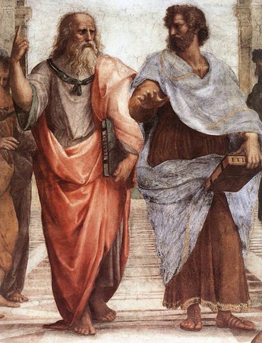 <p>"rebirth"; following the Middle Ages, a movement that centered on the revival of interest in the classical learning of Greece and Rome</p>