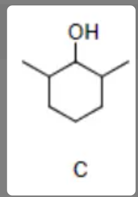 <p>Draw the product of the dehydration reaction of</p>